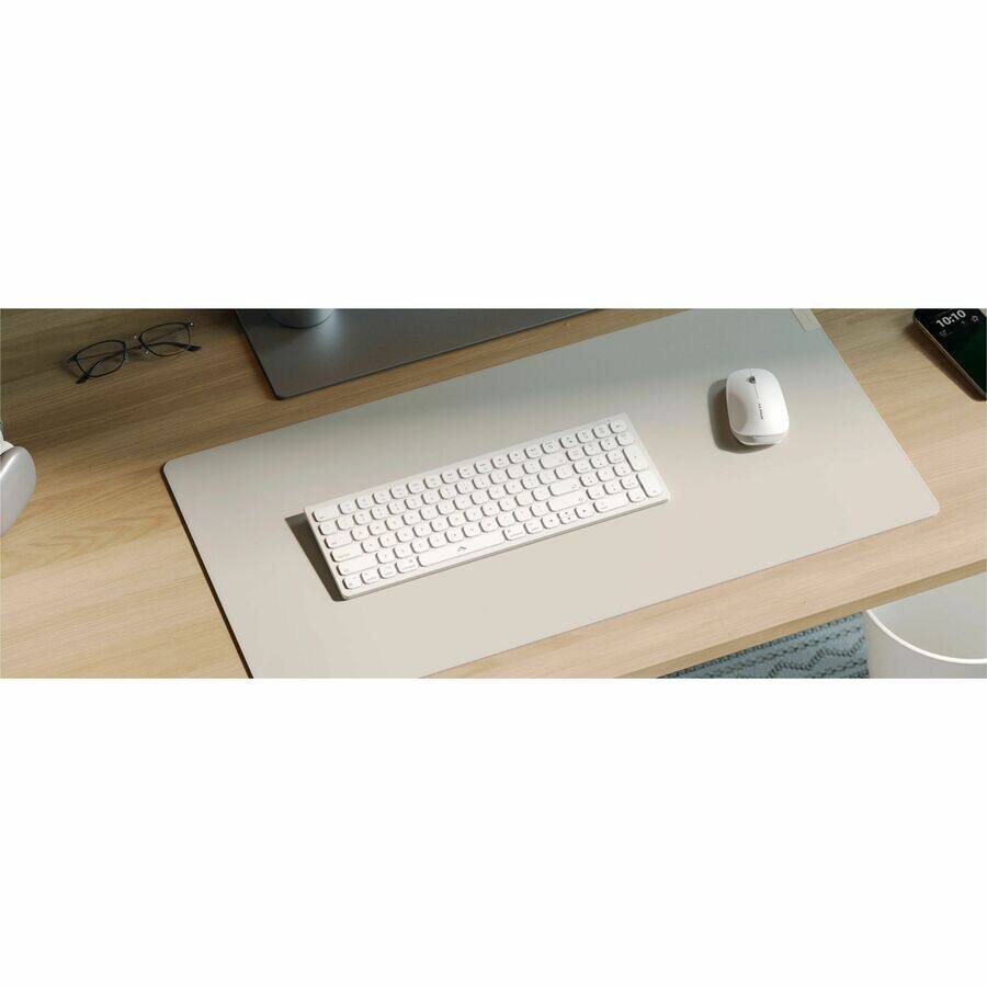 Alt View 7. Alogic - Alogic Echelon USB-C Rechargeable Wireless Mouse and Compact Keyboard For Mac - USB Type A Wireless Bluetooth/RF 5.0 - White.