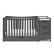 Alt View 11. Graco - Remi 4-in-1 Convertible Crib and Changer - Gray.