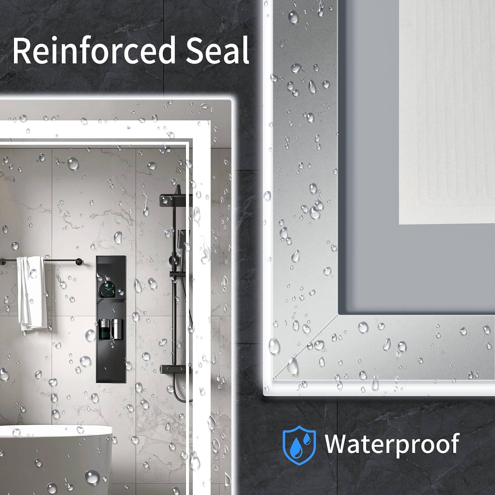 Reinforced Seal  
Waterproof