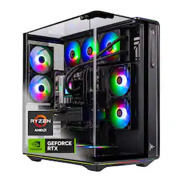 Skytech Gaming - Skytech PRISM5 Gaming Desktop - AMD Ryzen 7 9800X3D, 5080, 32GB 6000 MHz DDR5 RAM, 850W GOLD A3 PSU - Black