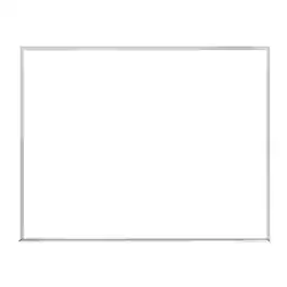 Ghent - Non-Magnetic Whiteboard with Aluminum Frame, 3'H x 4'W