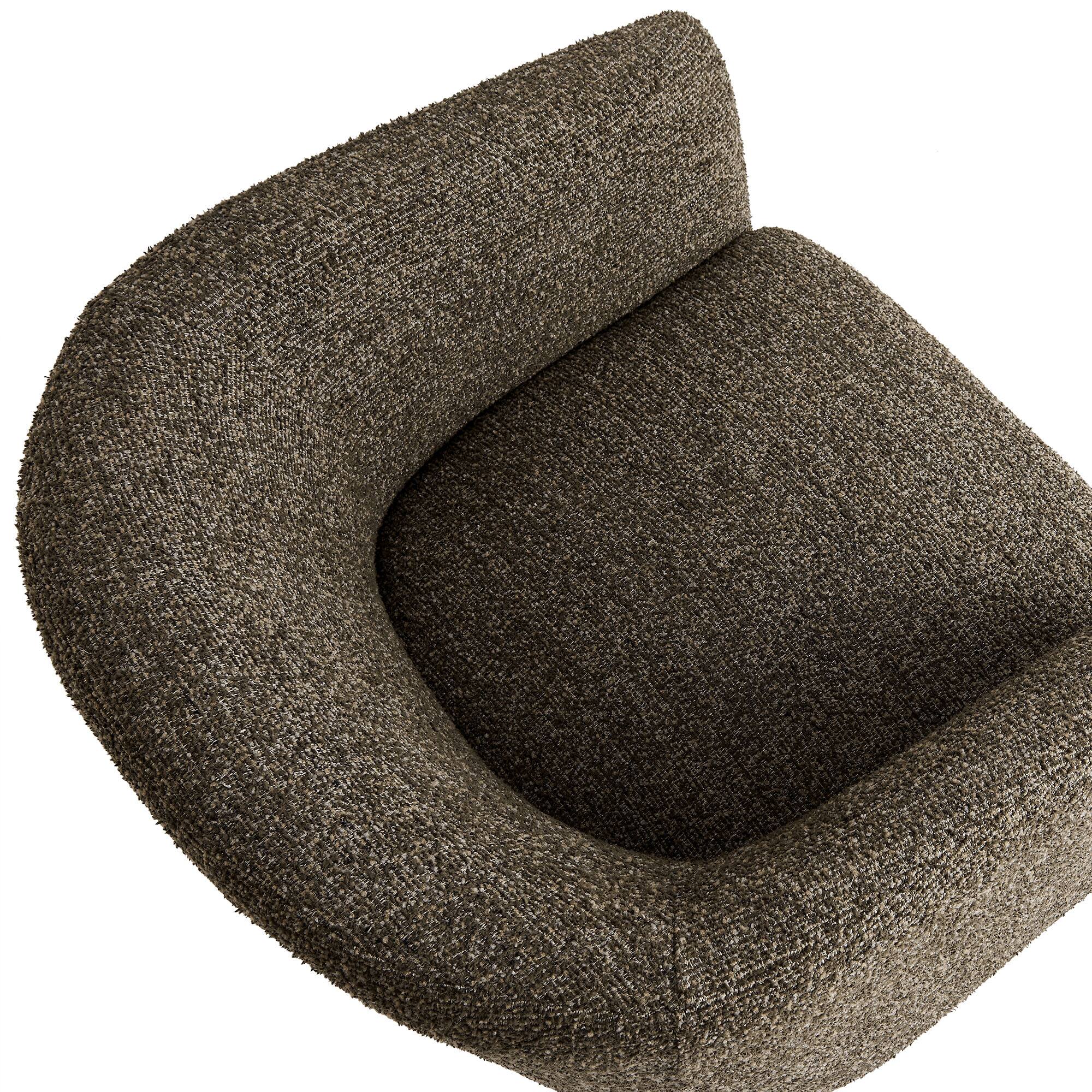 Alt View 5. Modway - Muse Boucle Fabric Barrel Accent Chair by Modway - Antique.