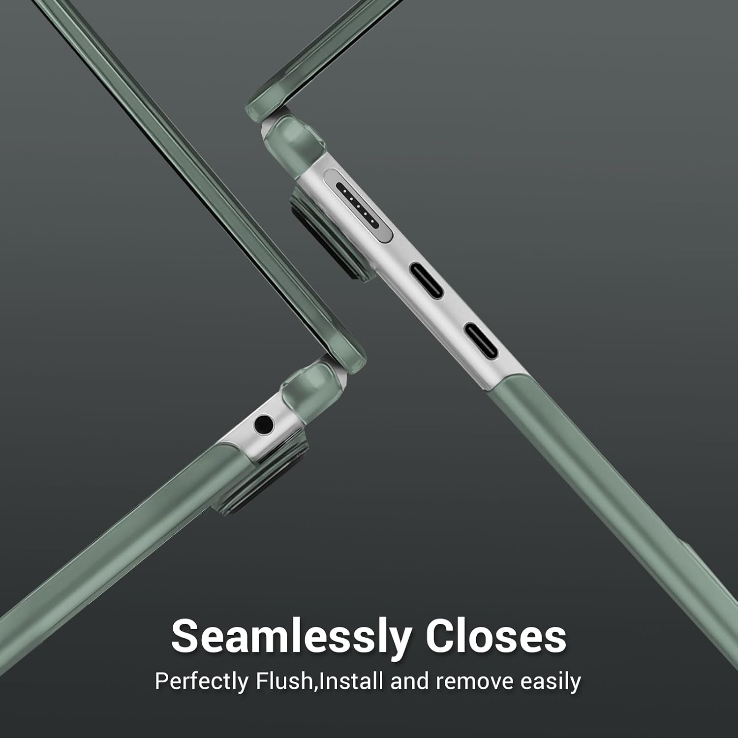 Seamlessly Closes  
Perfectly Flush, Install and remove easily