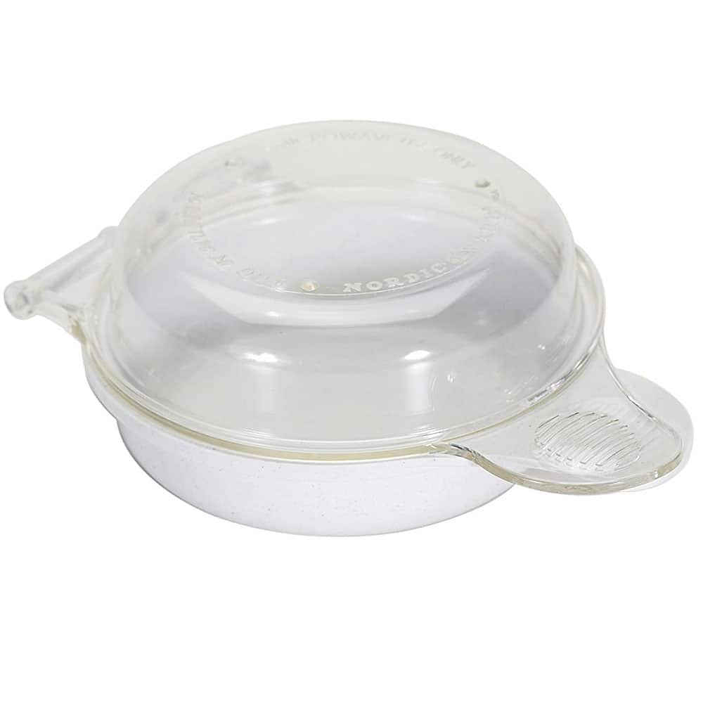 Nordicware - Microwavable Egg and Muffin Breakfast Pan - White base/clear lid price history on PriceWatchPro