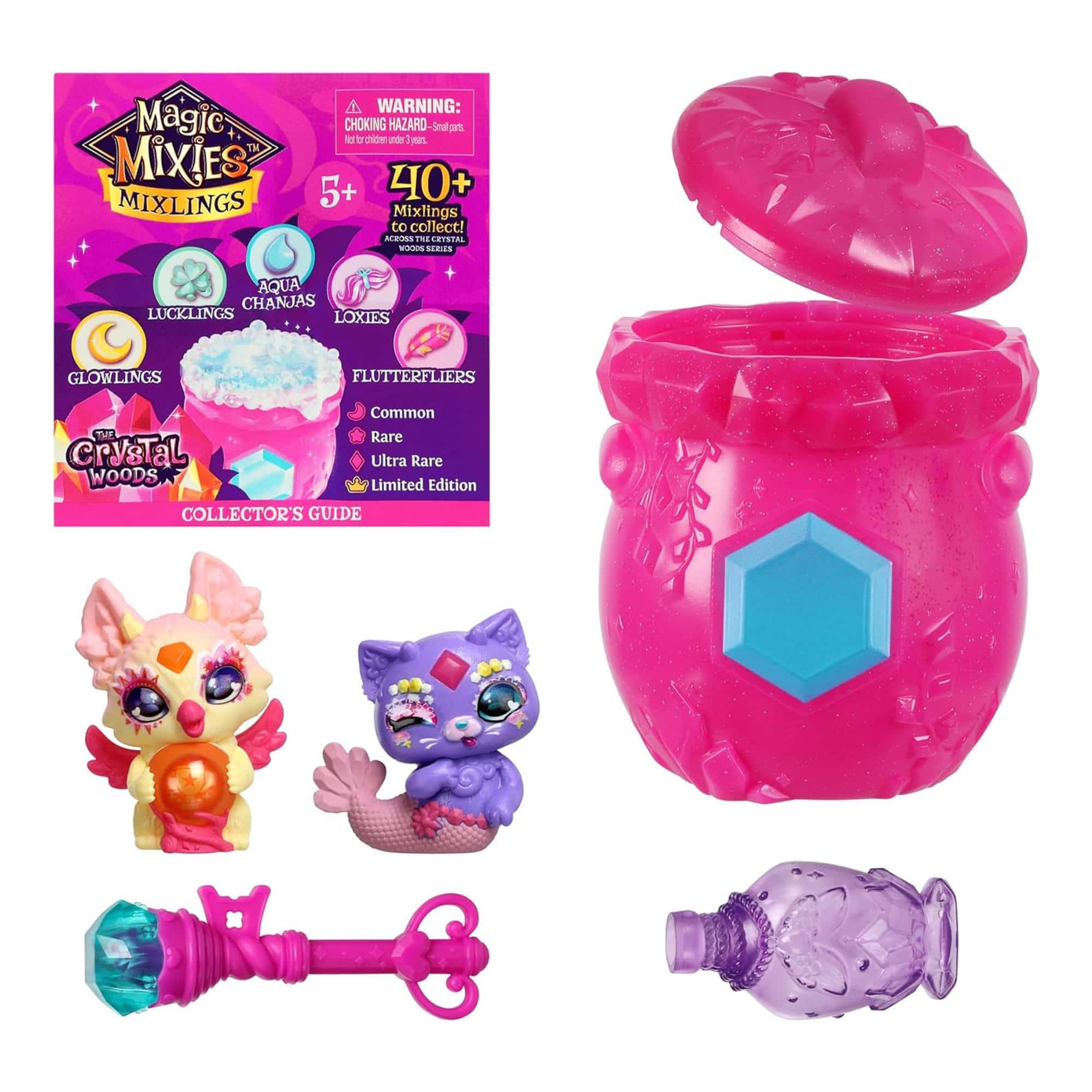 Moose Toys - Magic Mixies Mixlings S3 Fizz & Reveal Cauldron 2-Pack - Multi-Color price history on PriceWatchPro
