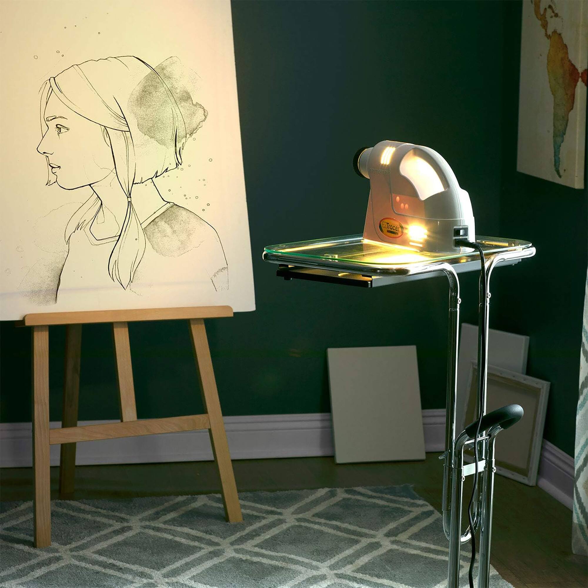 Alt View 4. Artograph - Artograph EZ Tracer Opaque Art Projector, Picture Enlarger for Tracing & Drawing.