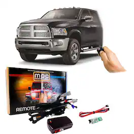 MPC - Remote Start Kit For RAM 2500 2019-2024 | Plug and Play | Push Lock 3X to Start - Black
