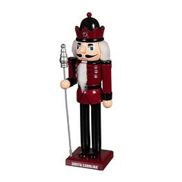 Evergreen Enterprises - South Carolina Gamecocks 12" Wooden Nutcracker Statue - Multicolor