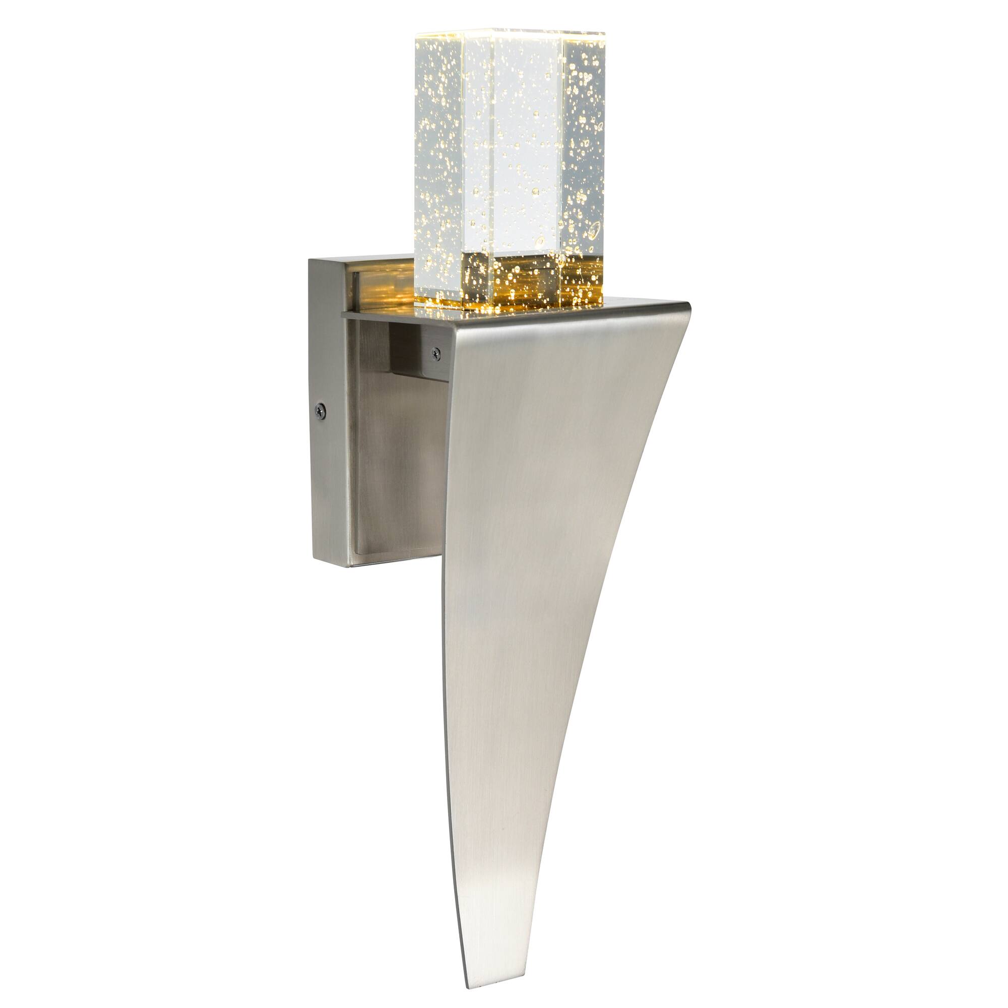 CWI Lighting - Catania LED Integrated Wall Light - Satin Nickel
