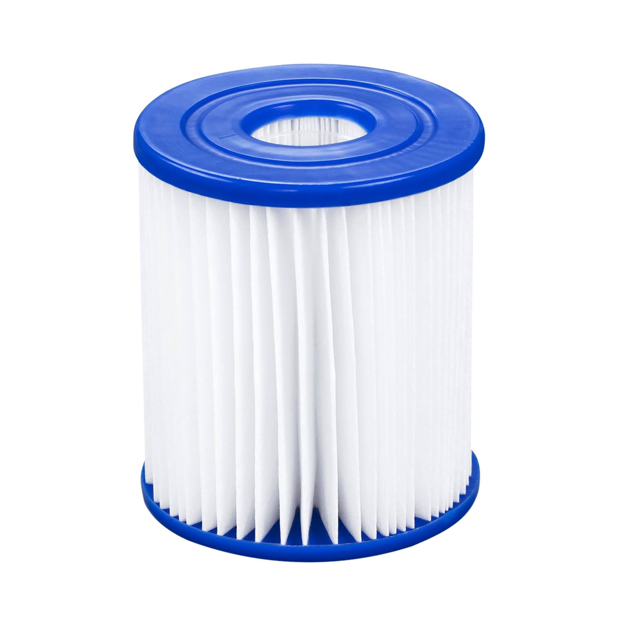 Alt View 4. Bestway - Bestway Fast Set 10' x 26" Stacked Stone Inflatable Swimming Pool Outdoor Set - Gray.