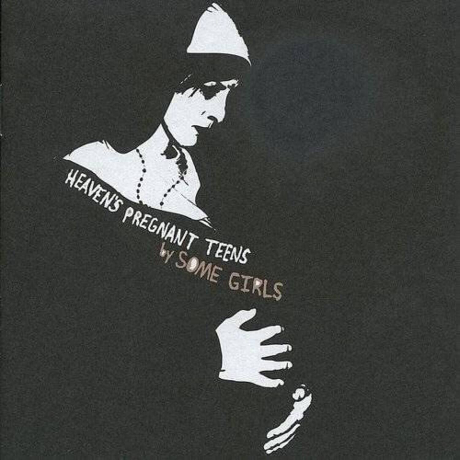 Some Girls - Heaven's Pregnant Teens (Black with Gold Swirl)  - VINYL LP
