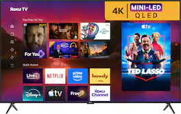 Roku - 65" Class Plus Series 4K QLED Mini-LED Smart RokuTV (2026)
