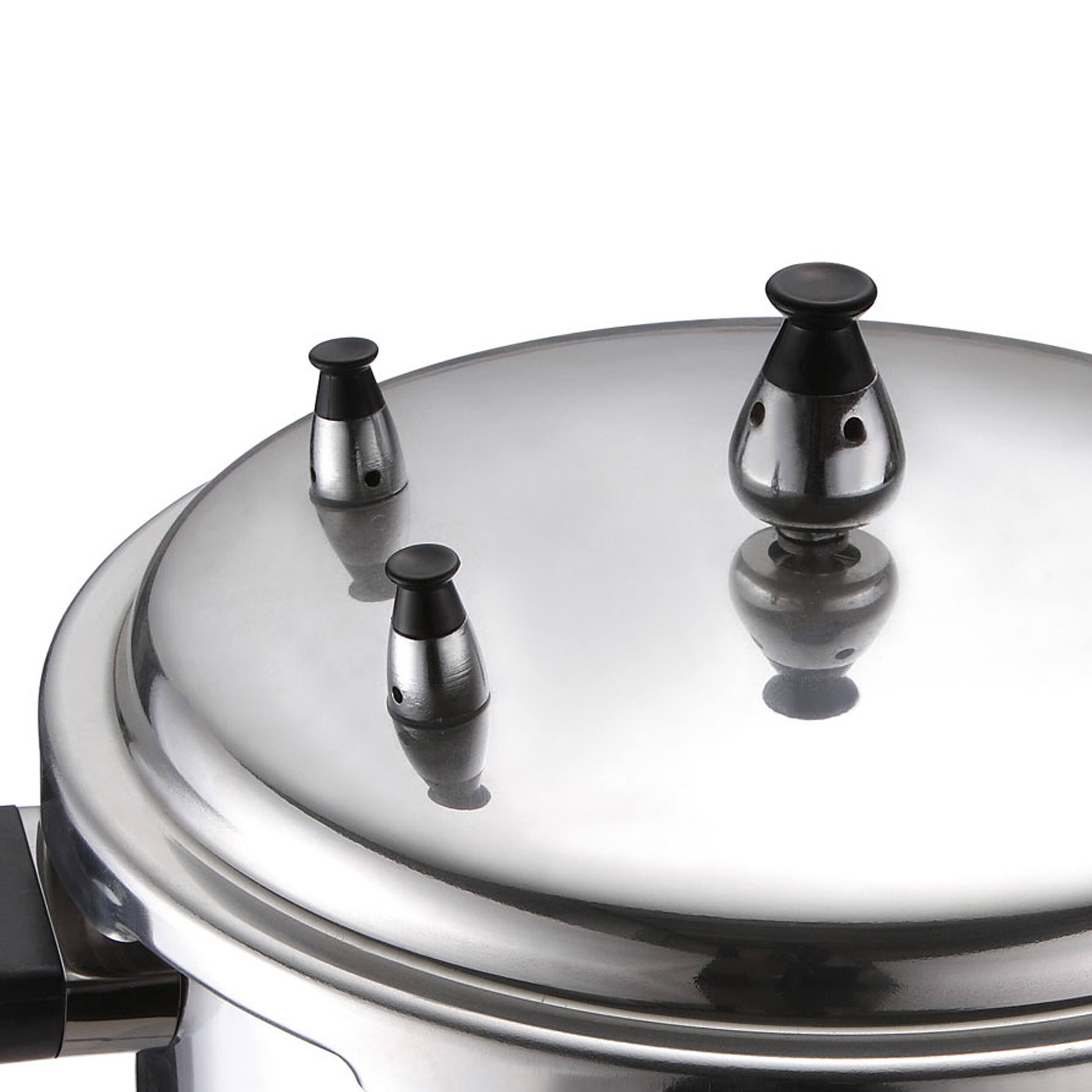 Alt View 1. Brentwood - Brentwood Aluminum 5.5L Pressure Cooker - Silver.