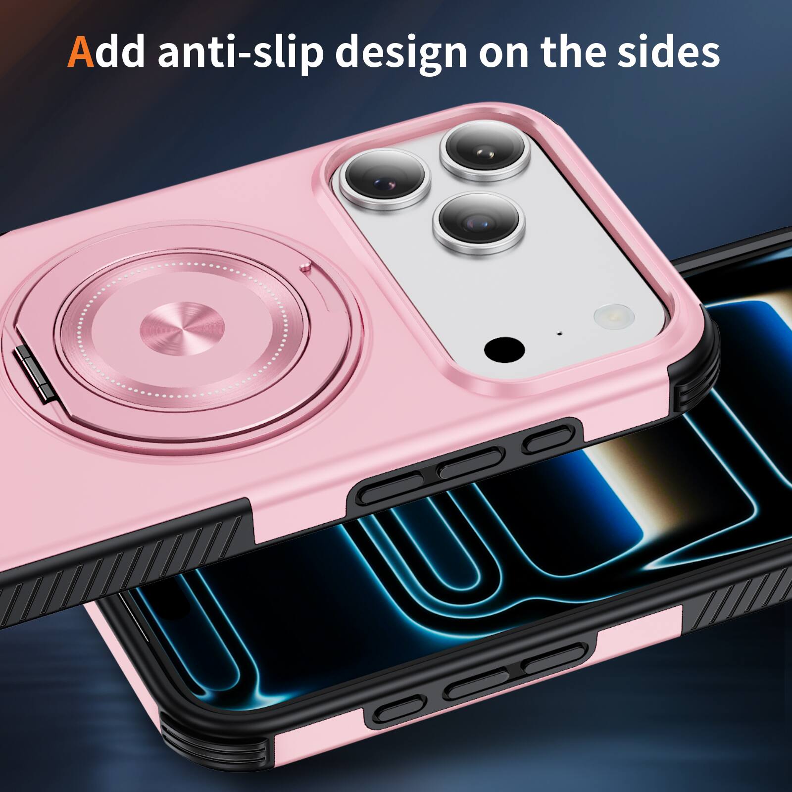 Add anti-slip design on the sides