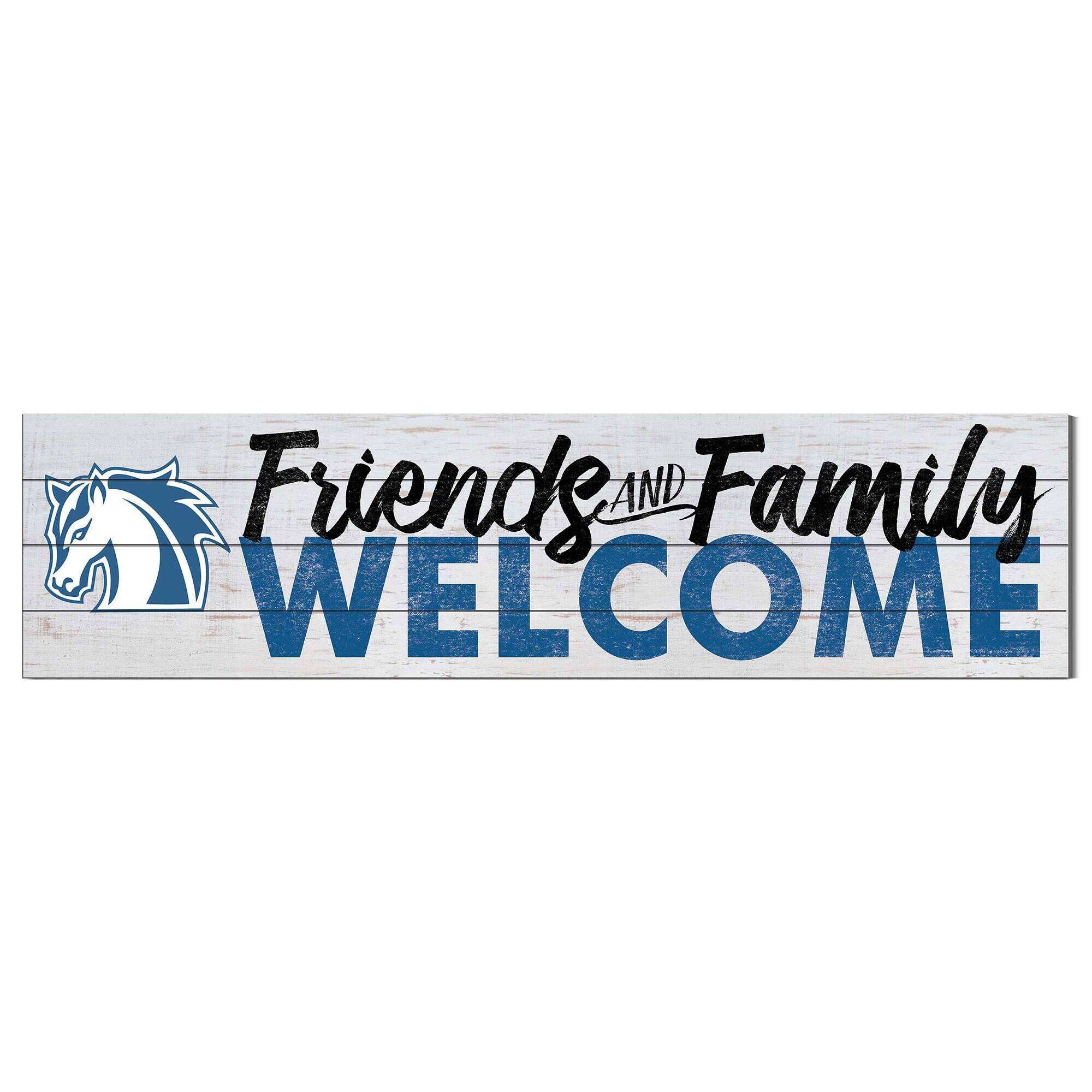 Hood College Blazers 10" x 40" Friends & Family Welcome Sign