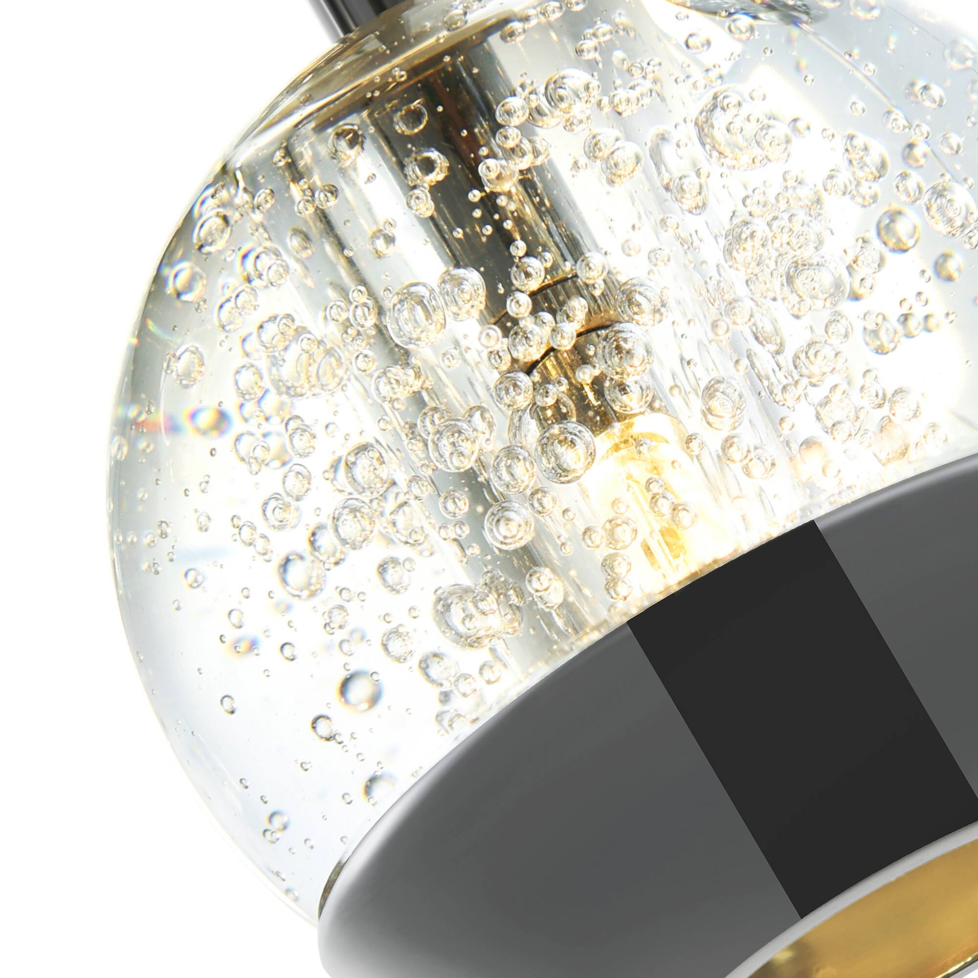 Alt View 1. CWI Lighting - Perrier 12 Light Multi Light Pendant With Chrome Finish - Chrome.