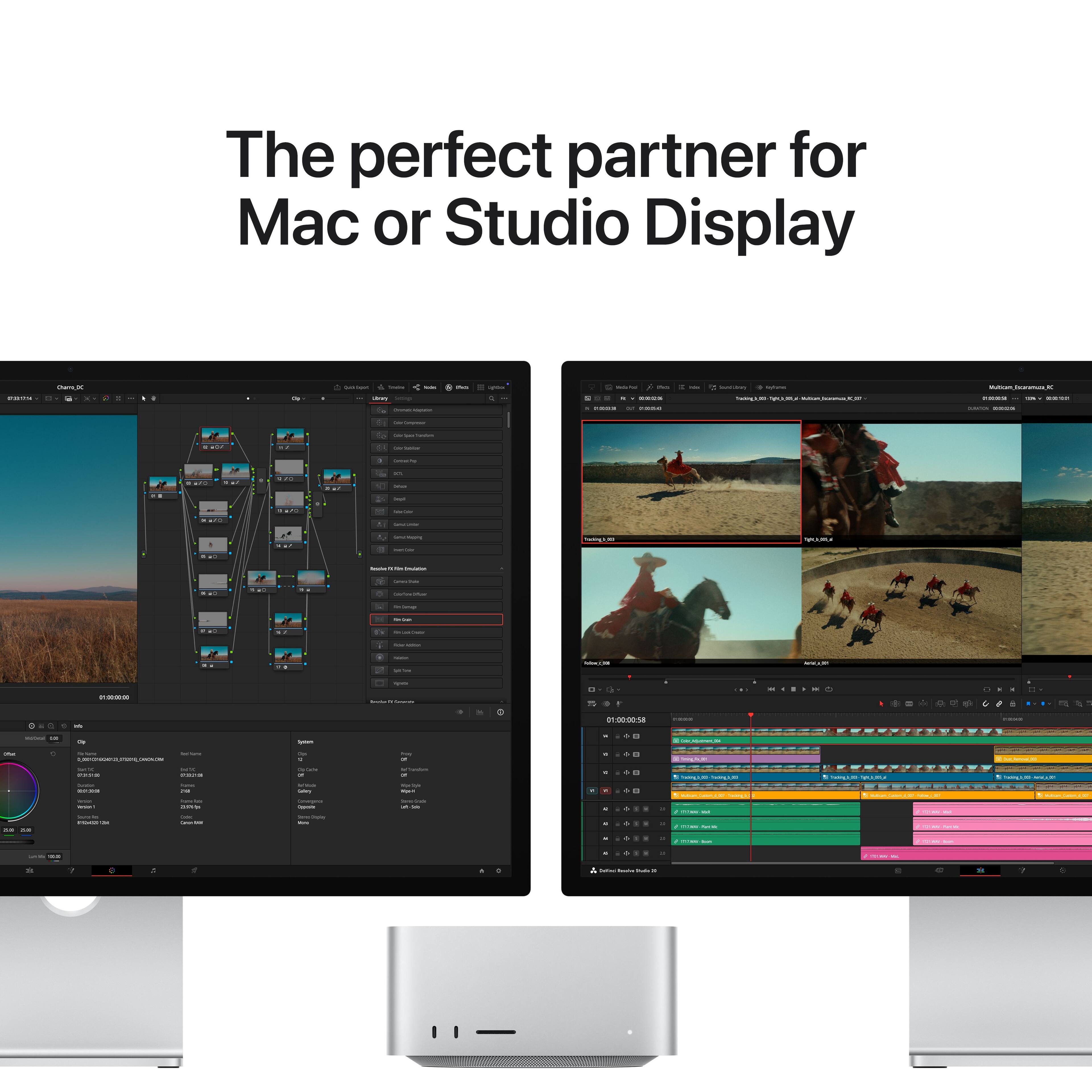 The perfect partner for Mac or Studio Display