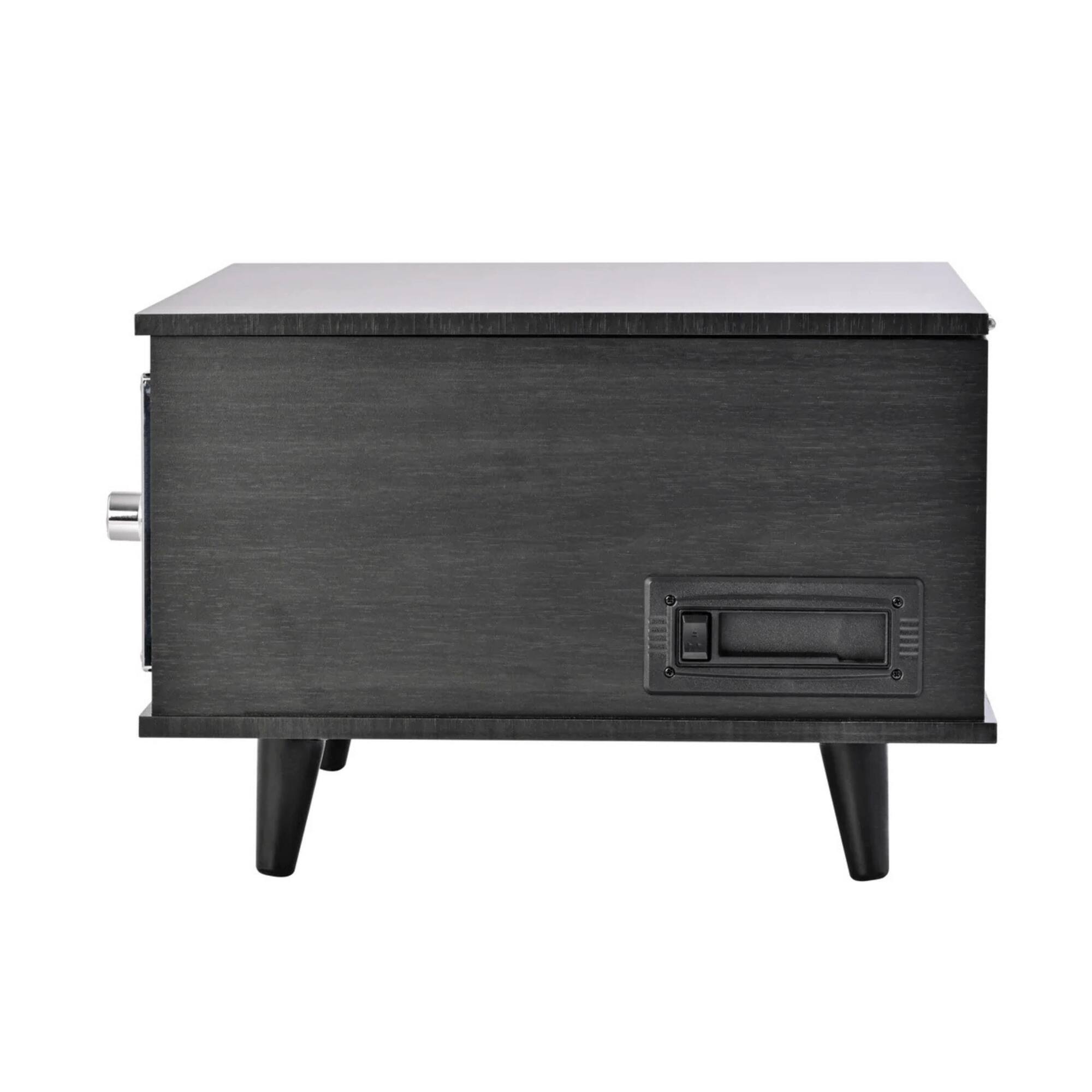 Alt View 1. Victor Audio - Monroe 8-in-1 Music Center - Graphite.