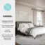 MARTHA STEWART FEATURES: Upholstered Sturdy Solid Wood Frame Accommodates Most Types of Mattresses Tapered Wood Legs Easy Assembly with Included Tools and Step-by-Step Instructions