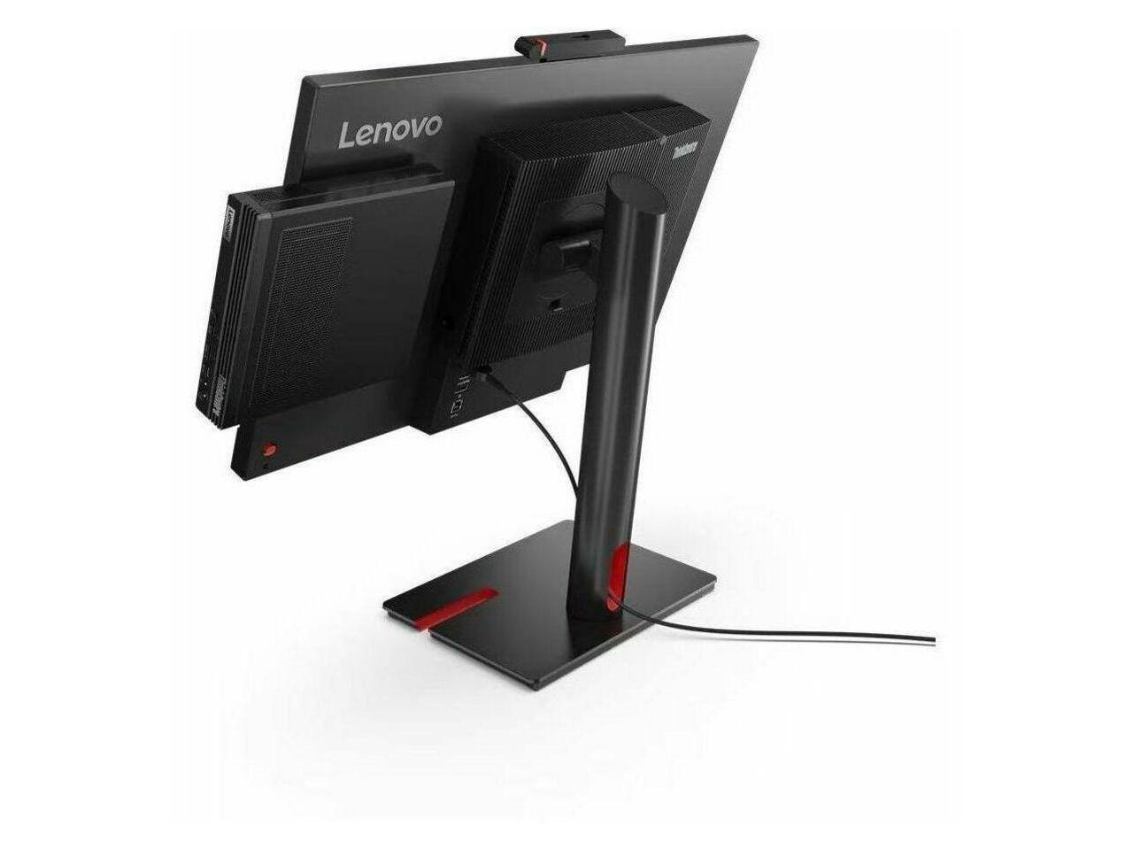 Alt View 5. Lenovo - Lenovo ThinkCentre M90q Gen 5 - i9-14900, 32GB, 512GB SSD, Win 11 Pro, vPro, Intel UHD 770, Wi-Fi 6E - Black.