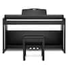 Front. Donner music - Donner DDP-100S Graded Hammer Action Digital Piano.