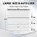 LARGE SIZE & AUTO LOCK
Can be Pulled to Any Position
82.7"
86.6"
78.7"