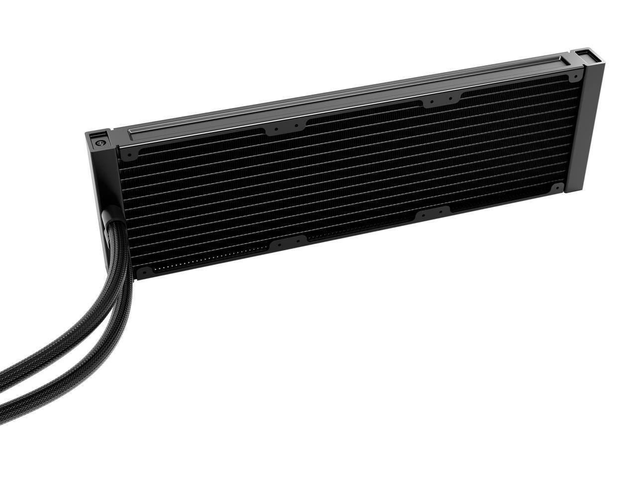 Alt View 2. be quiet! - bequiet! PURE LOOP 3 360mm Black, 3x Pure Wings 3 PWM Fans, Daisy Chain, 6-Pole Pump BW029 - Black.