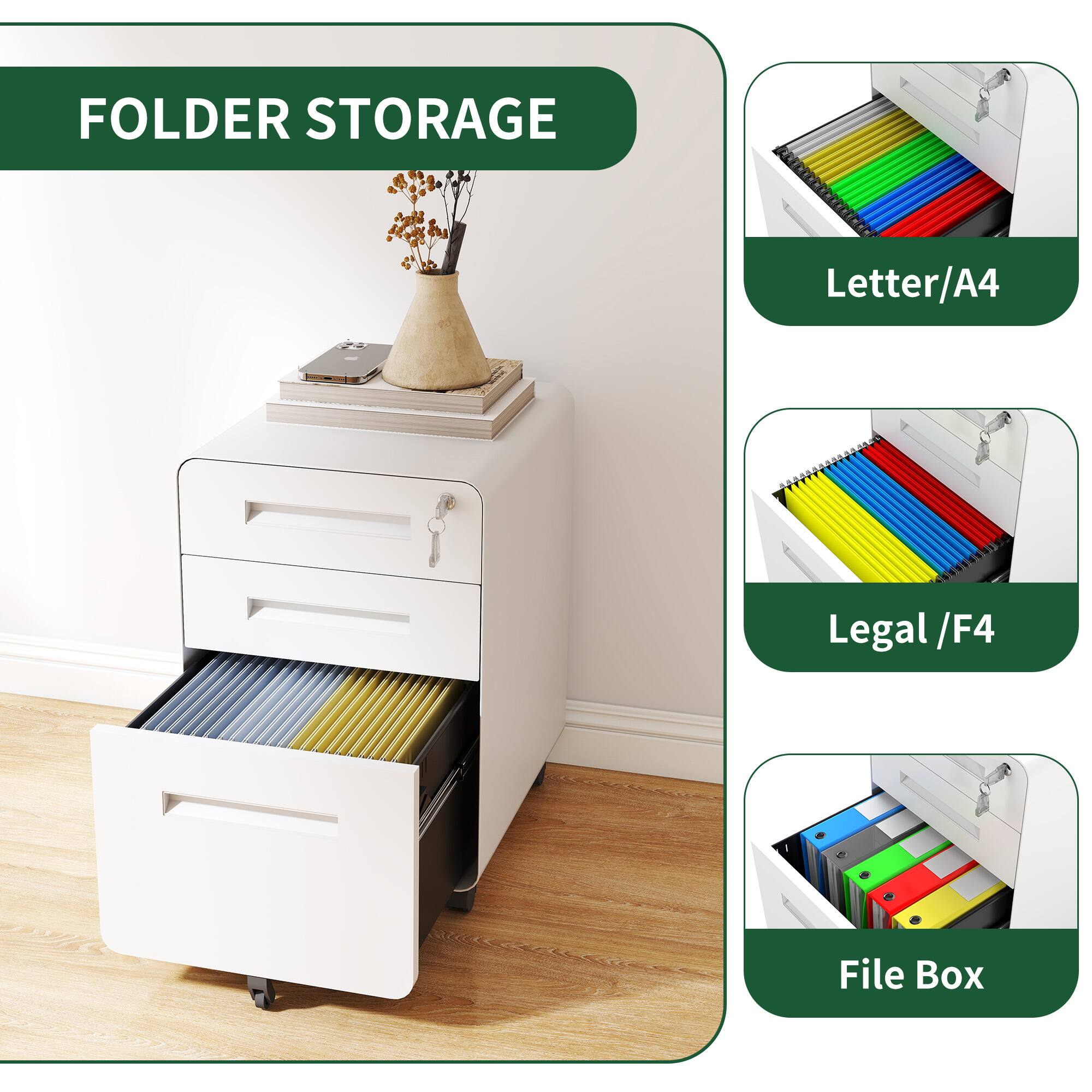FOLDER STORAGE

Letter/A4

Legal/F4

File Box