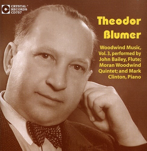 Moran Woodwind Quintet - Theodor Blumer: Woodwind Music 3  - COMPACT DISCS