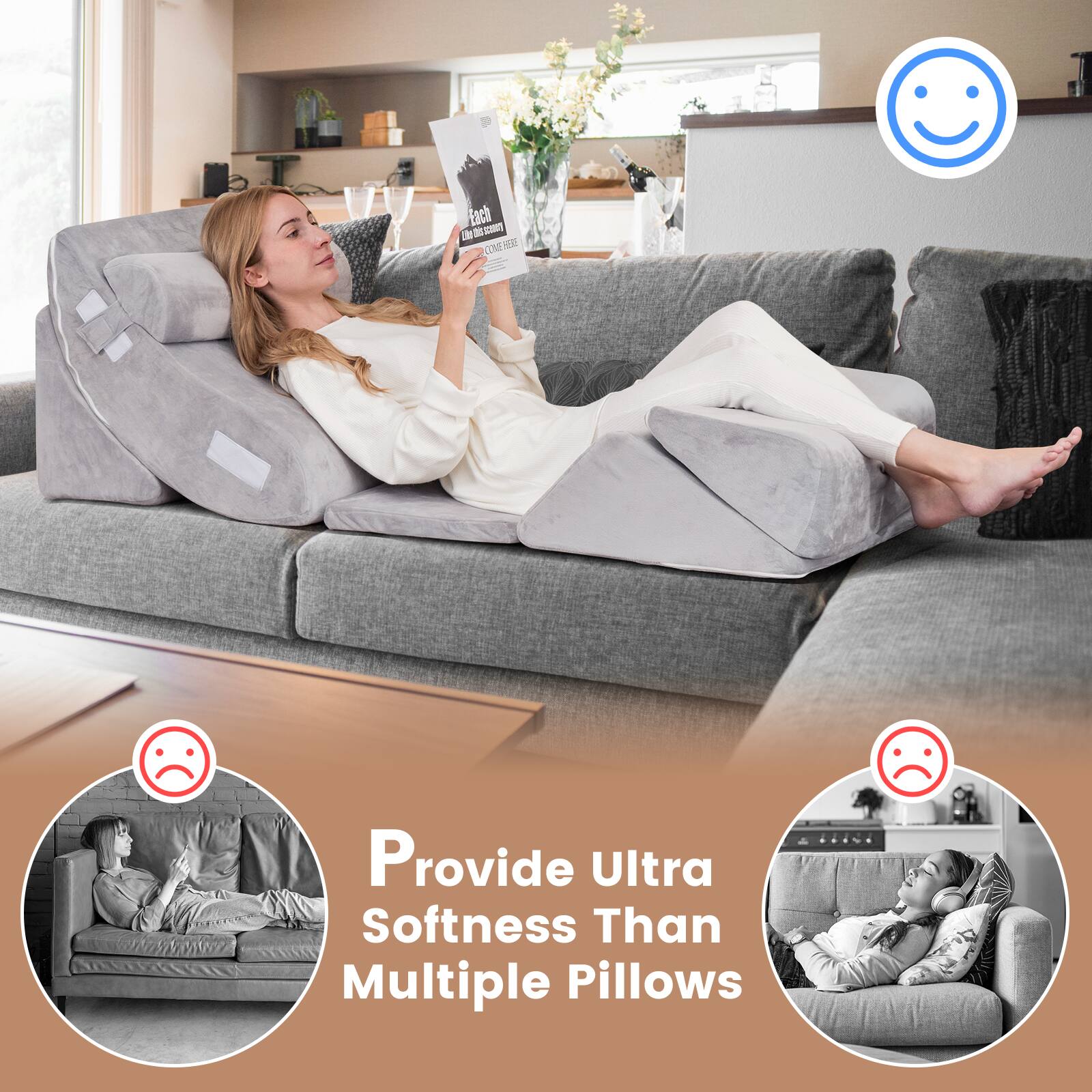Each S-CONE MC Provide Ultra Softness Than Multiple Pillows

Provide Ultra Softness Than Multiple Pillows