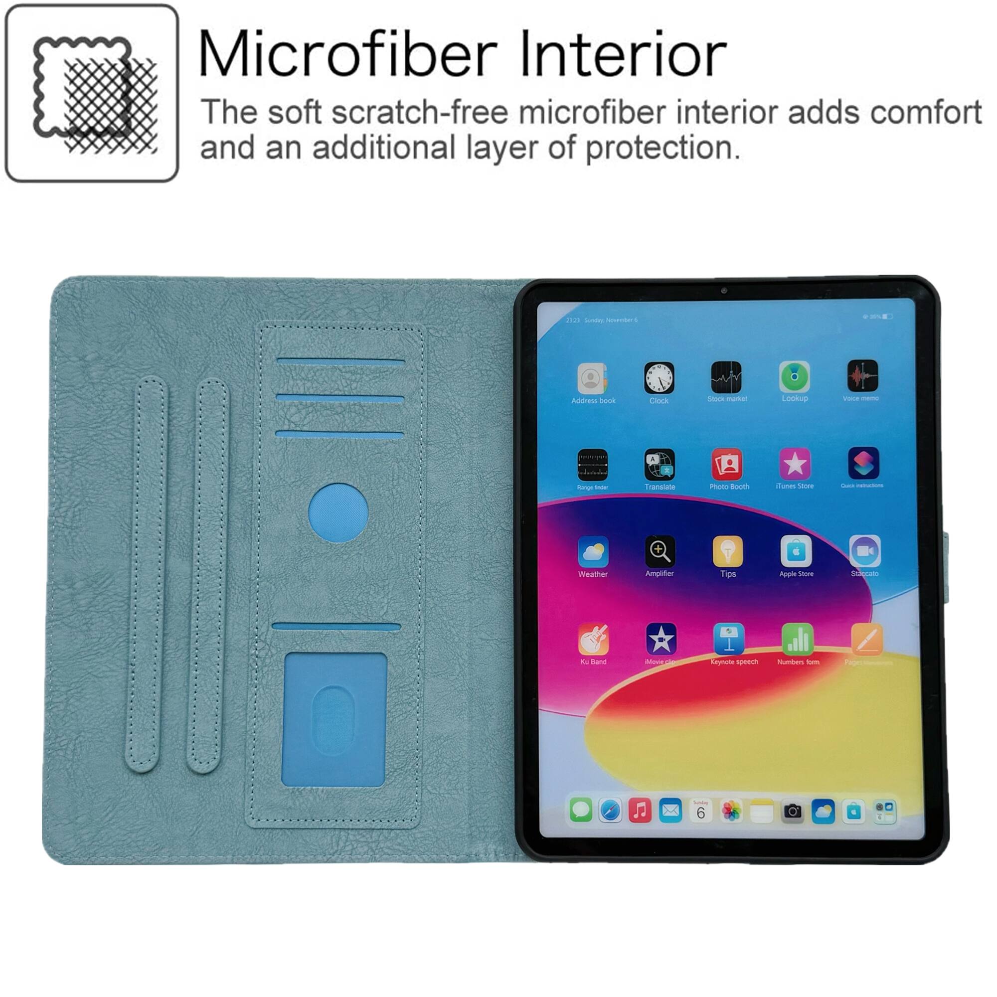 Microfiber Interior  
The soft scratch-free microfiber interior adds comfort and an additional layer of protection.