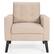 Alt View 16. Costway - Modern Accent Upholstered Single Sofa Chair with 2-Side Pockets - Beige.
