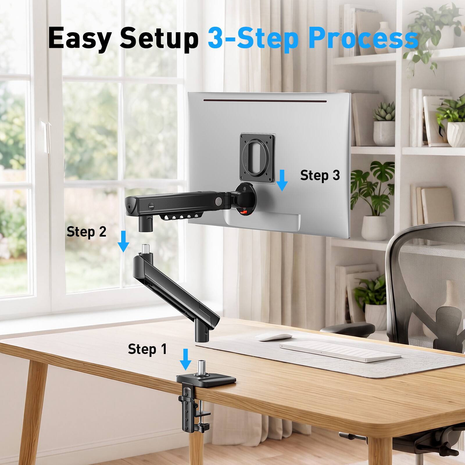 Easy Setup 3-Step Process

Step 1
Step 2
Step 3