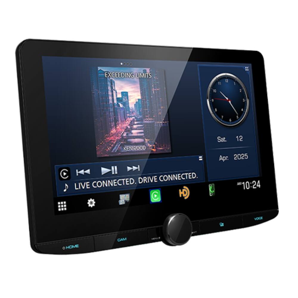 EXCEEDING LIMITS  
KENWOOD  
Sat. 12 Apr. 2025  
10:24 AM  

LIVE CONNECTED. DRIVE CONNECTED.