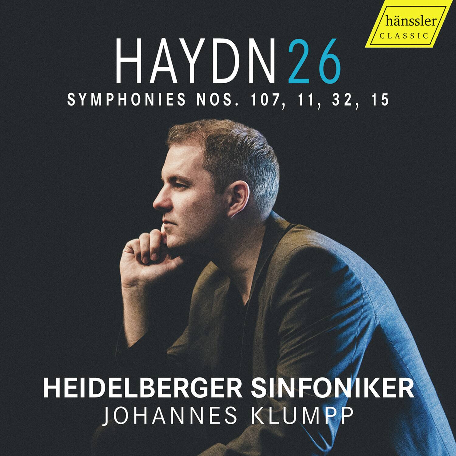 HÄNSSLER CLASSIC  
HAYDN 26  
SYMPHONIES NOS. 107, 11, 32, 15  

HEIDELBERGER SINFONIKER  
JOHANNES KLUMPP