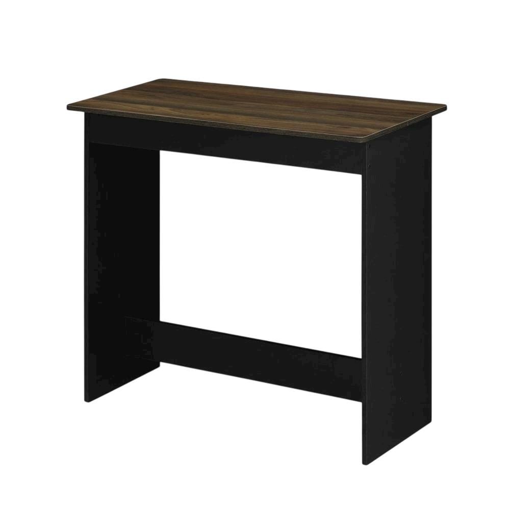 BisonOffice - Columbia Walnut Study Table with Durable Surface, Compact Design for Home Office - Columbia Walnut/Black price history on PriceWatchPro