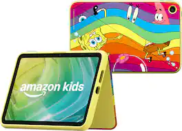 Amazon - Kids Tablet 8 (all-new) ages 6+, 8.7" display, includes 1-year Kids+ content subscription, parental controls - SpongeBob