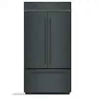 KitchenAid - 24.2 Cu. Ft. Built-In French Door Bottom Mount Refrigerator - Juniper - Front_Zoom