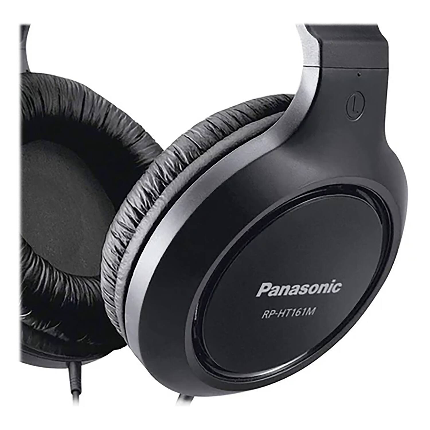 Panasonic Over Ear Headphones with XBS for Deep Bass Matte Black
