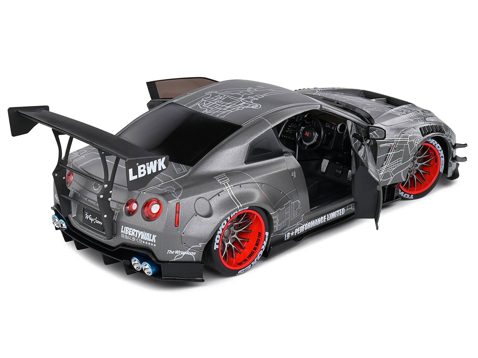 LBWK  
LIBERTY WALK  
PERFORMANCE LIMITED  
The Wrapicon  
TOYO TIRES  
LB*PERFORMANCE LIMITED
