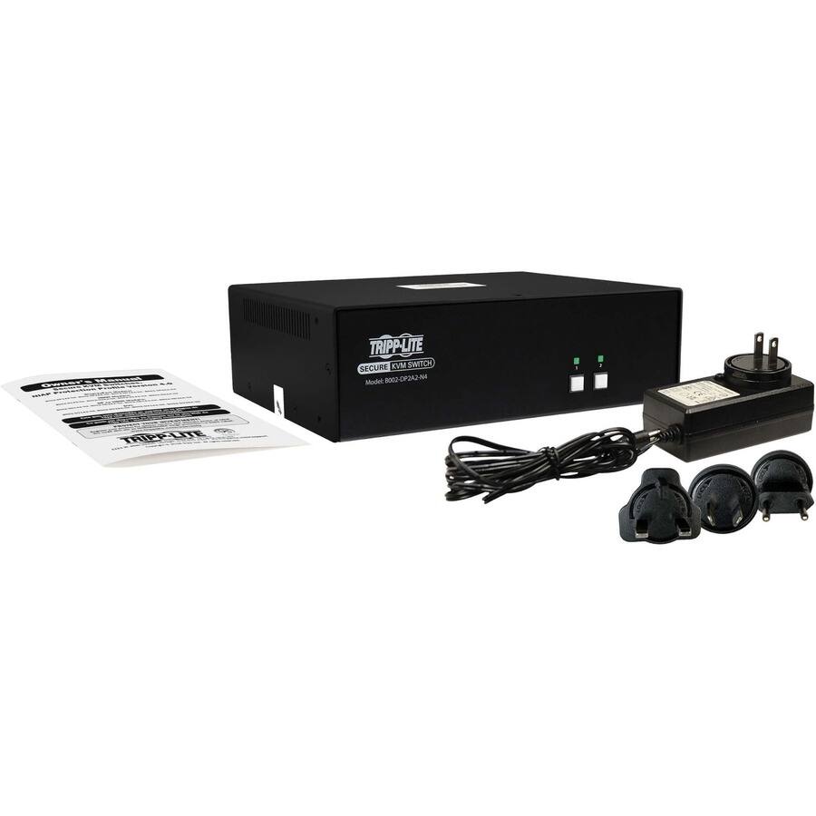 Owner's Manual - WHAP Protection

TRIPP-LITE SECURE KVM SWITCH
Model: BOOK DP242-N4