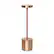 Front Zoom. Simple Designs - 12.75" Mushroom Magic Disc Dimming & Rechargeable Cordless 4-Way Touch Sensor Stick Desk Lamp - Copper.