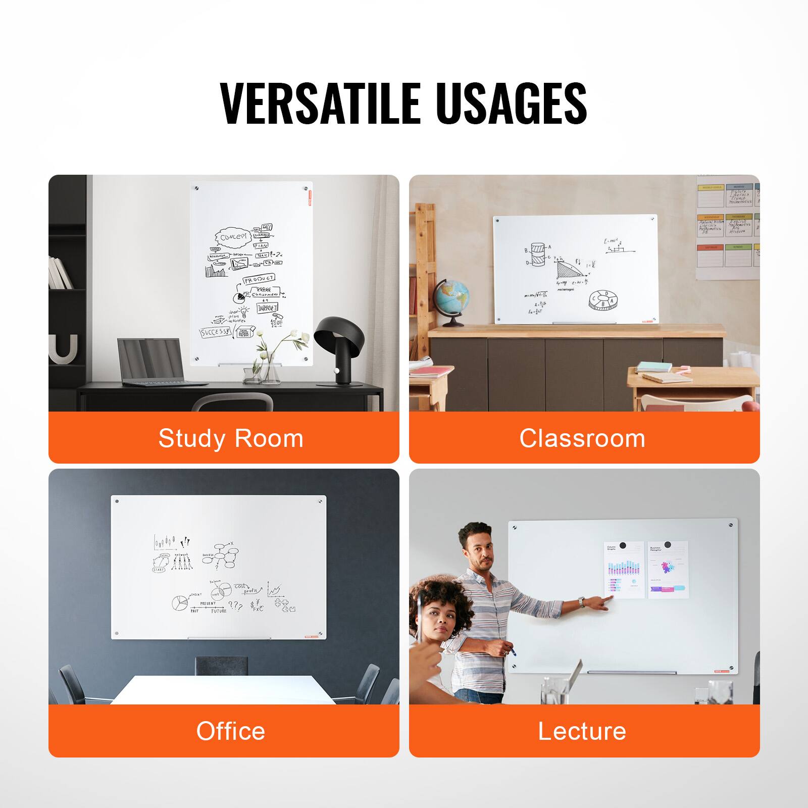 VERSATILE USAGES

- Study Room
- Classroom
- Office
- Lecture