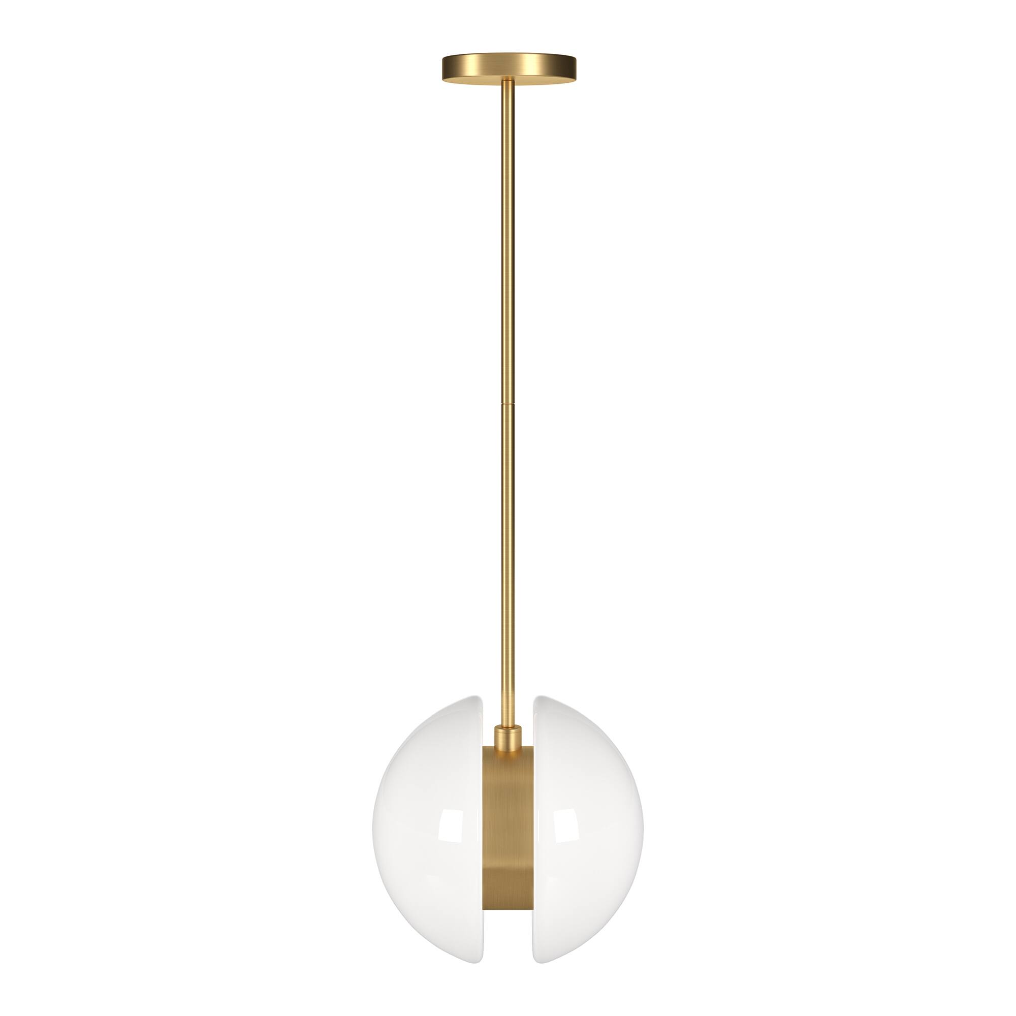 Brass/White