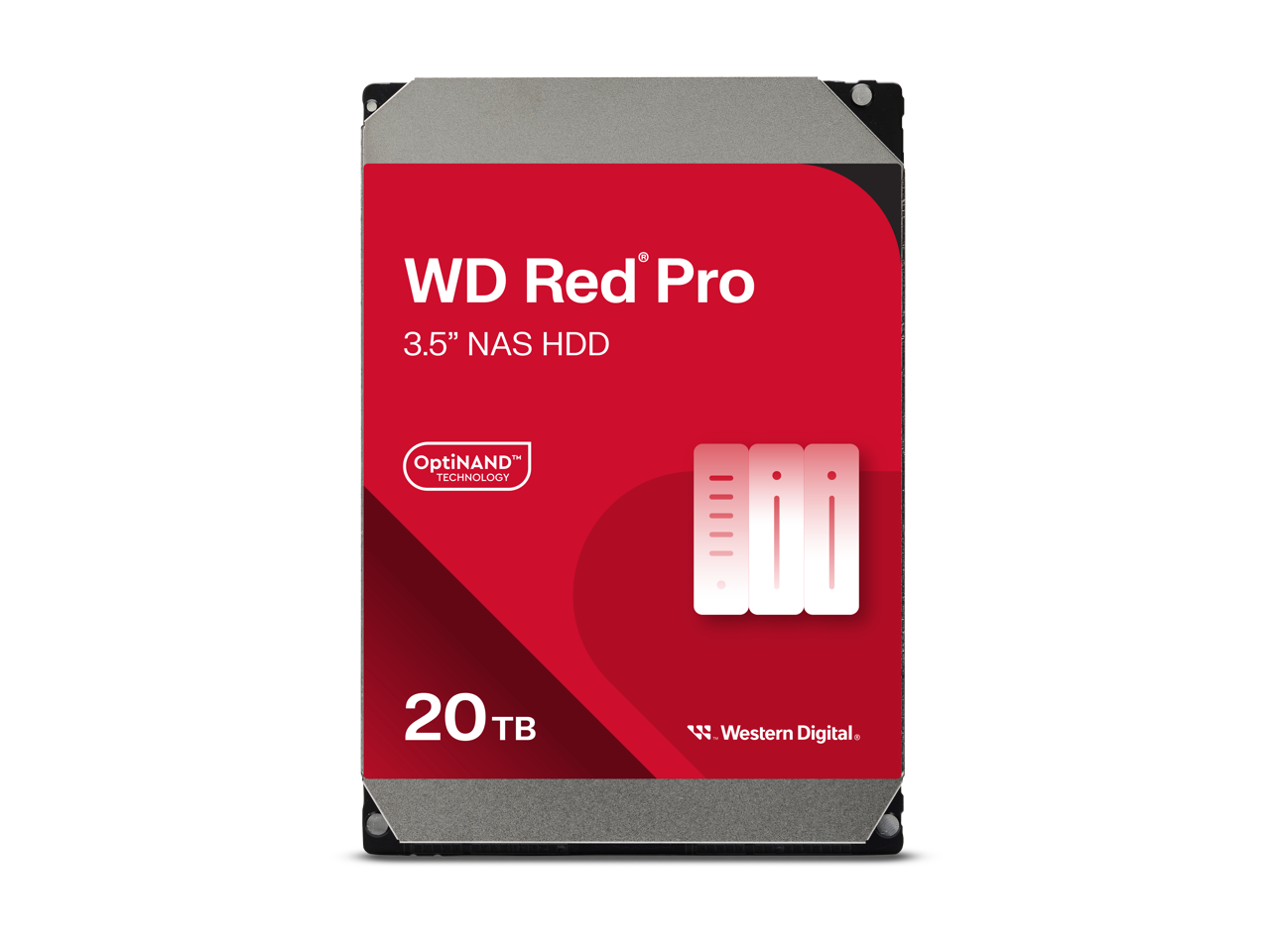 WD Red Pro
3.5" NAS HDD
OptiNAND™ Technology
20 TB
Western Digital