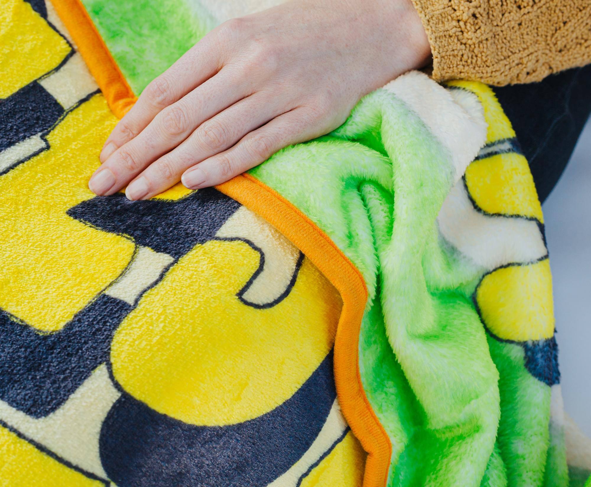 Alt View 3. Silver Buffalo - South Park Cheesy Poofs Raschel Throw Blanket | 45 x 60 Inches - Green.