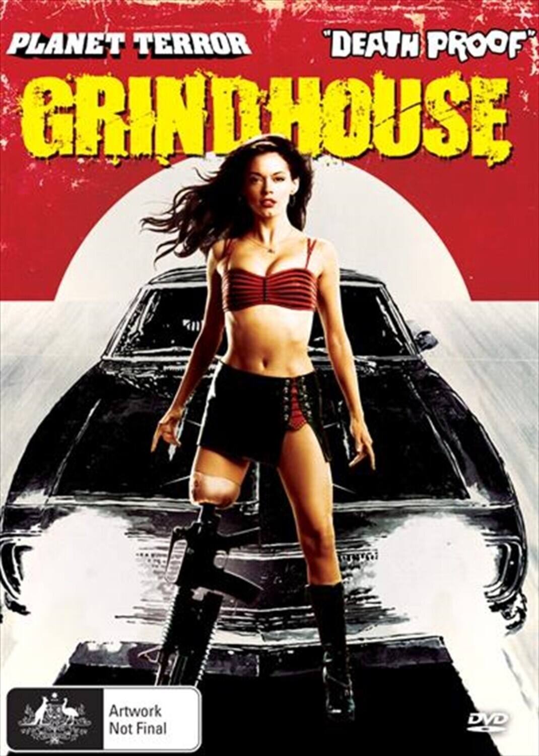 Front. Grindhouse (Planet Terror / Death Proof)   - DVD.