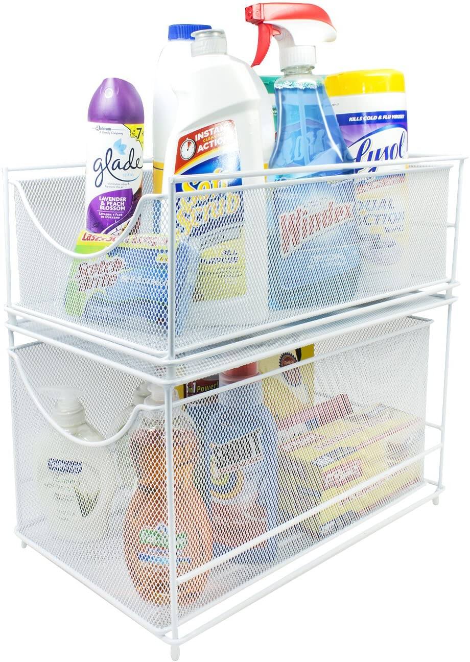 Sure, here is the corrected and grouped text from the image:

- **Glade**
  - Lavender & Peach Blossom
  - Lasts 30 Days

- **Instant Action**
  - Kills Cold & Flu Viruses

- **Lysol**
  - Kills Cold & Flu Viruses

- **Windex**
  - Instant Action
  - Kills Cold & Flu Viruses

- **Powers**
  - (Text partially obscured, likely a brand or product name)