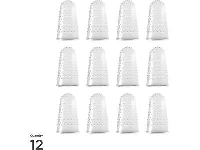 Alt View 2. Lee - Lee Extra-Large Fingertip, Clear, 12/Pack (LEE41090) - Clear.