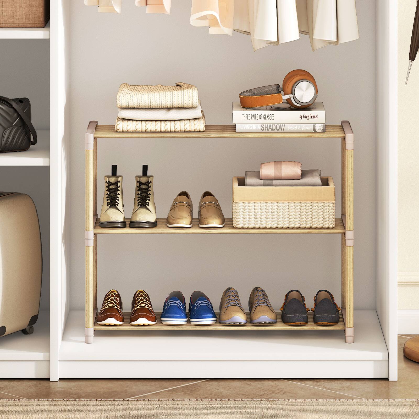 Three Pairs of Glasses by Greg Merton  
Living in a Shadow